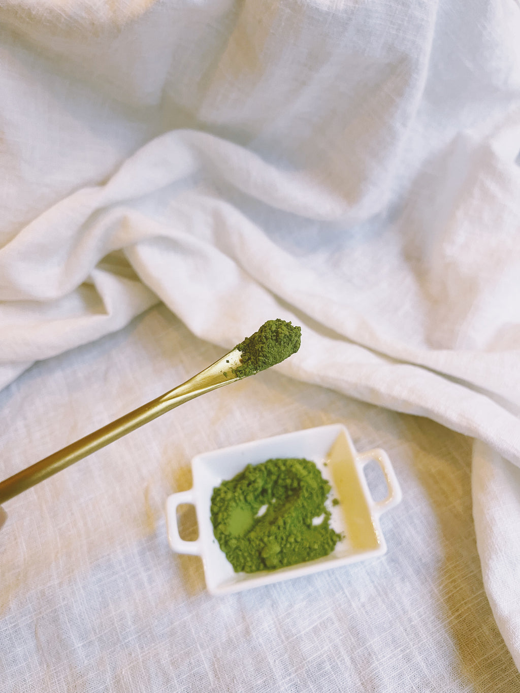 Golden Matcha Chashaku (RVS)